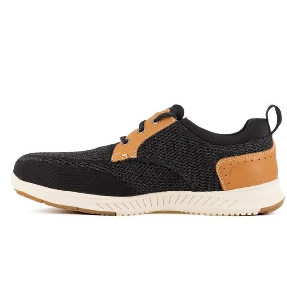 NIB Florsheim Conway Work Men\'s Black and Brown Casual Work Sneaker main image 4